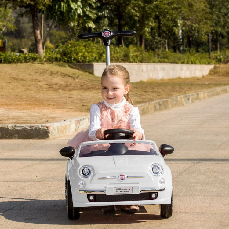 Fiat Push Car - White - Image 9