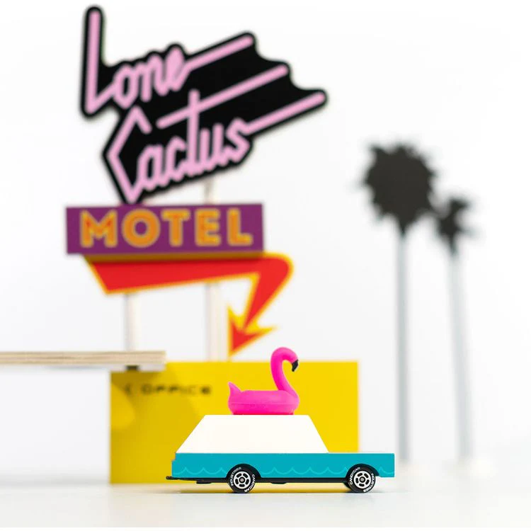 Flamingo Wagon Toy Car - Image 2