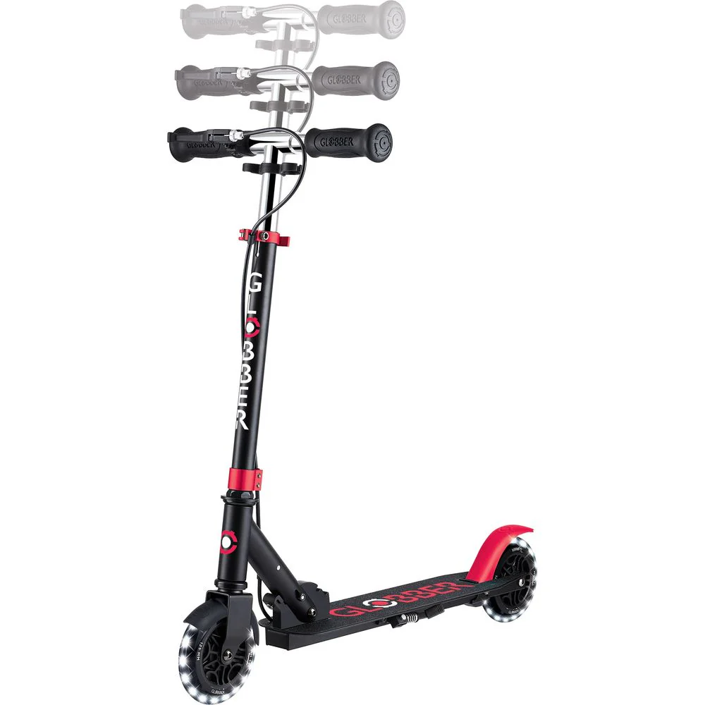 Flow Junior Light Scooter - Black/Red - Image 8