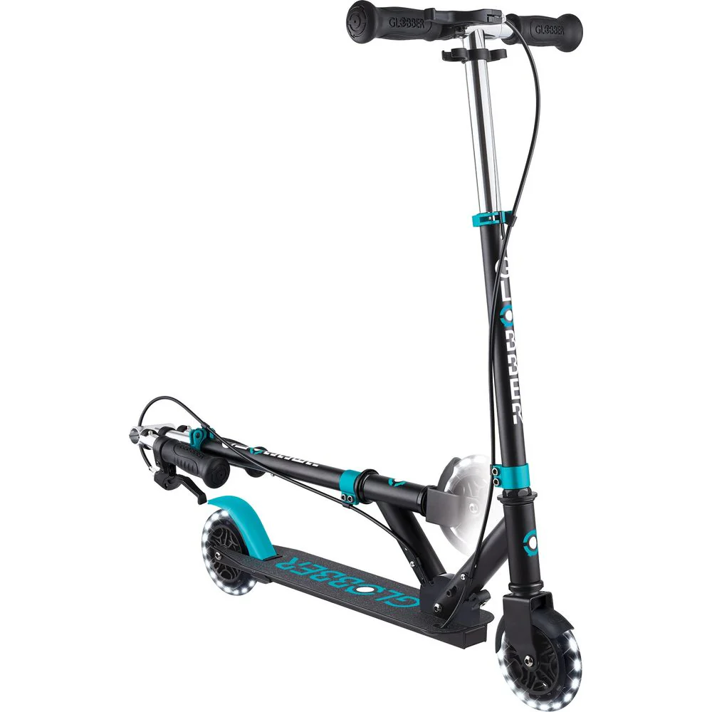 Flow Junior Light Scooter - Black/Teal - Image 2