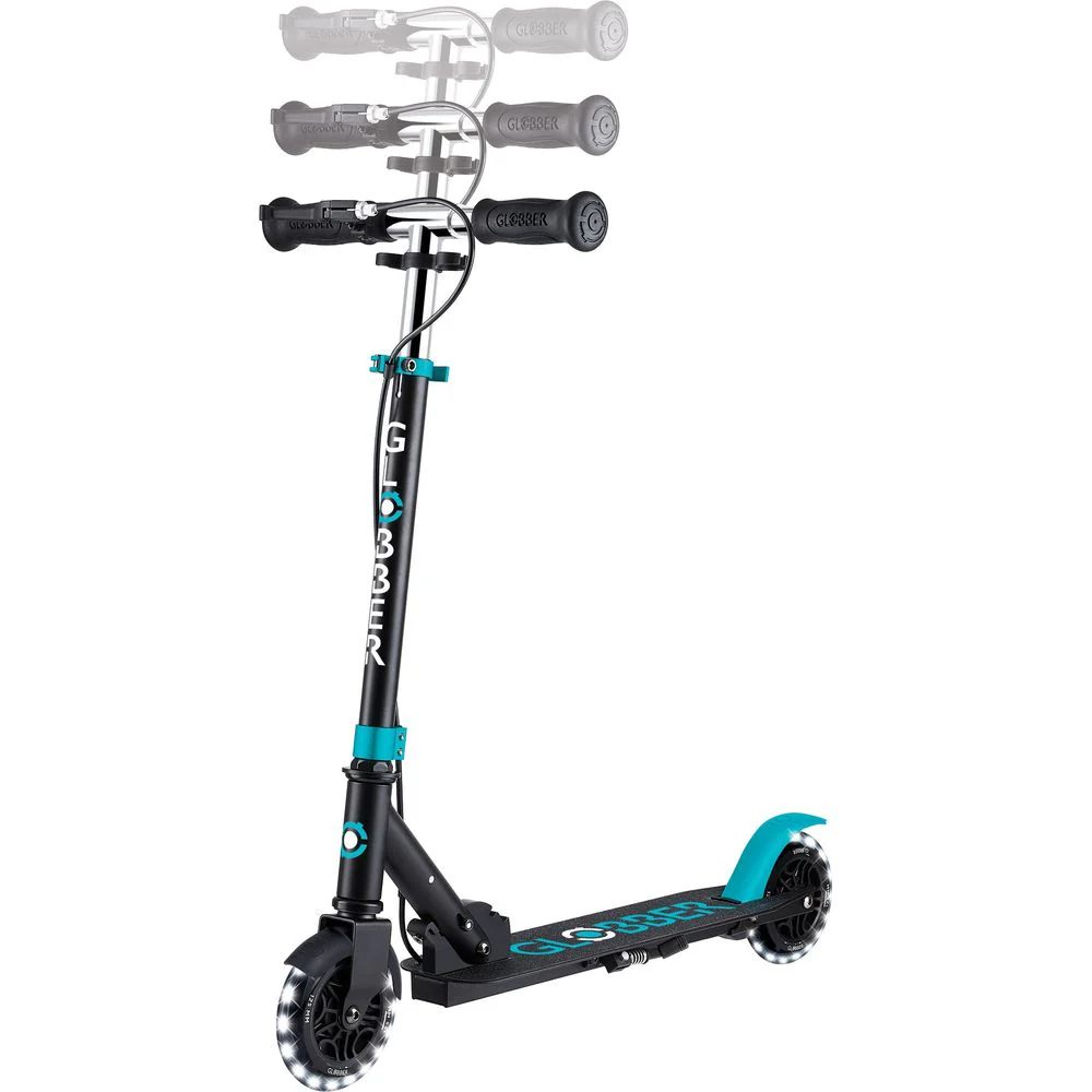 Flow Junior Light Scooter - Black/Teal - Image 4