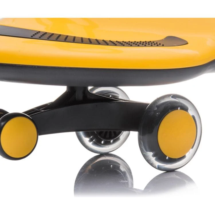 Freddo Toys Swing Car with Flashing Wheels - Yellow - Image 7
