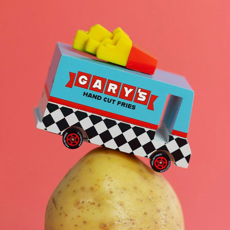 French Fry Van Toy Car - Image 3