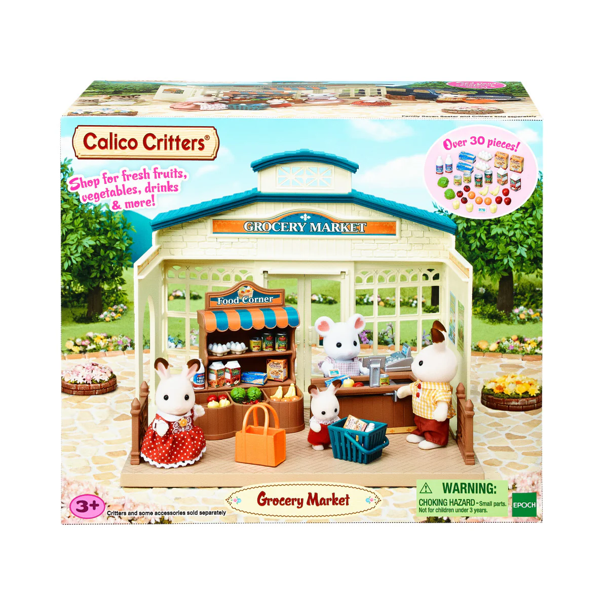 Calico Critters Grocery Market Stand Playset - Image 2