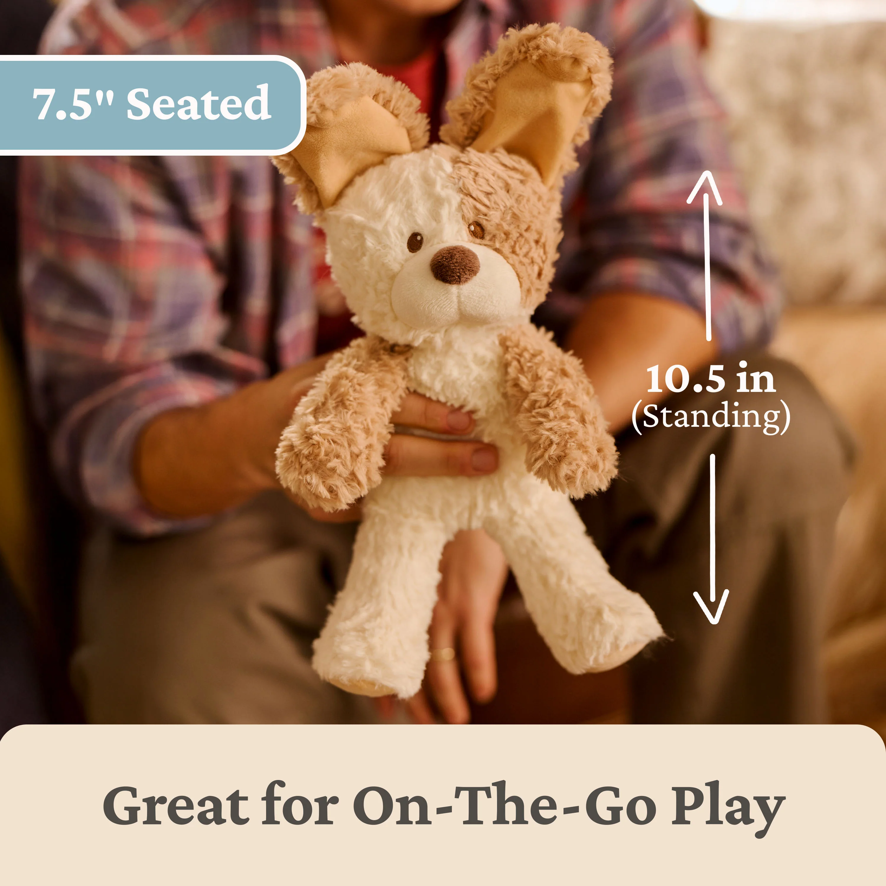 GUND Baby Peek-a-Boo Peeki Puppy Plush - Image 4