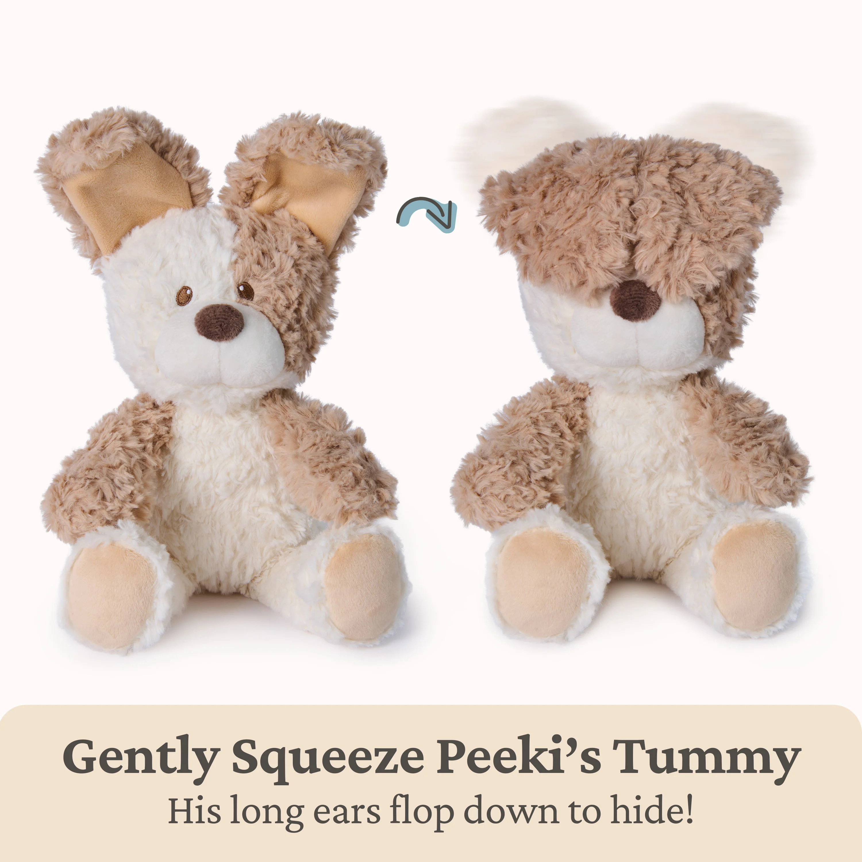 GUND Baby Peek-a-Boo Peeki Puppy Plush - Image 5