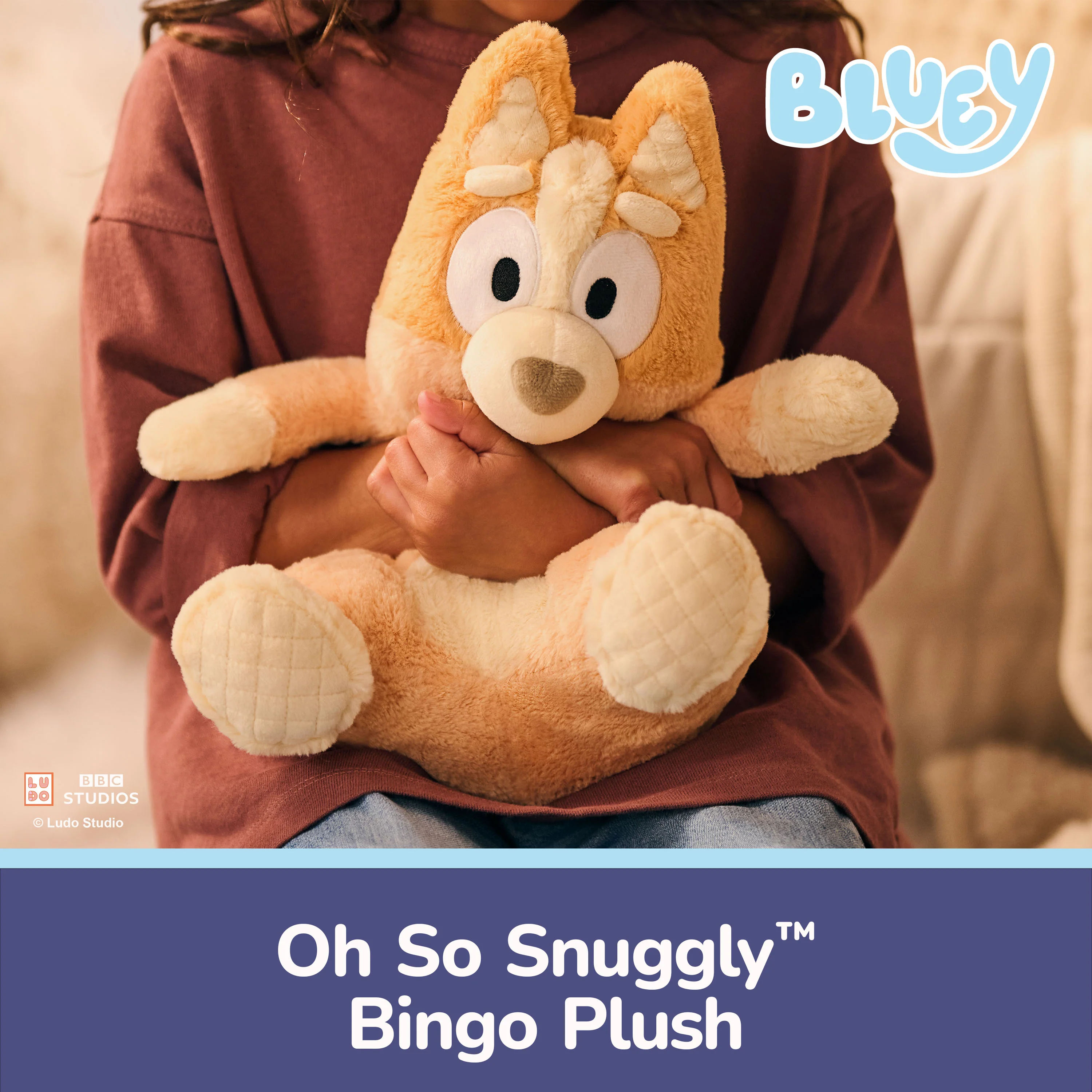 GUND Bingo Oh So Snuggly Plush - 12.5” - Image 5