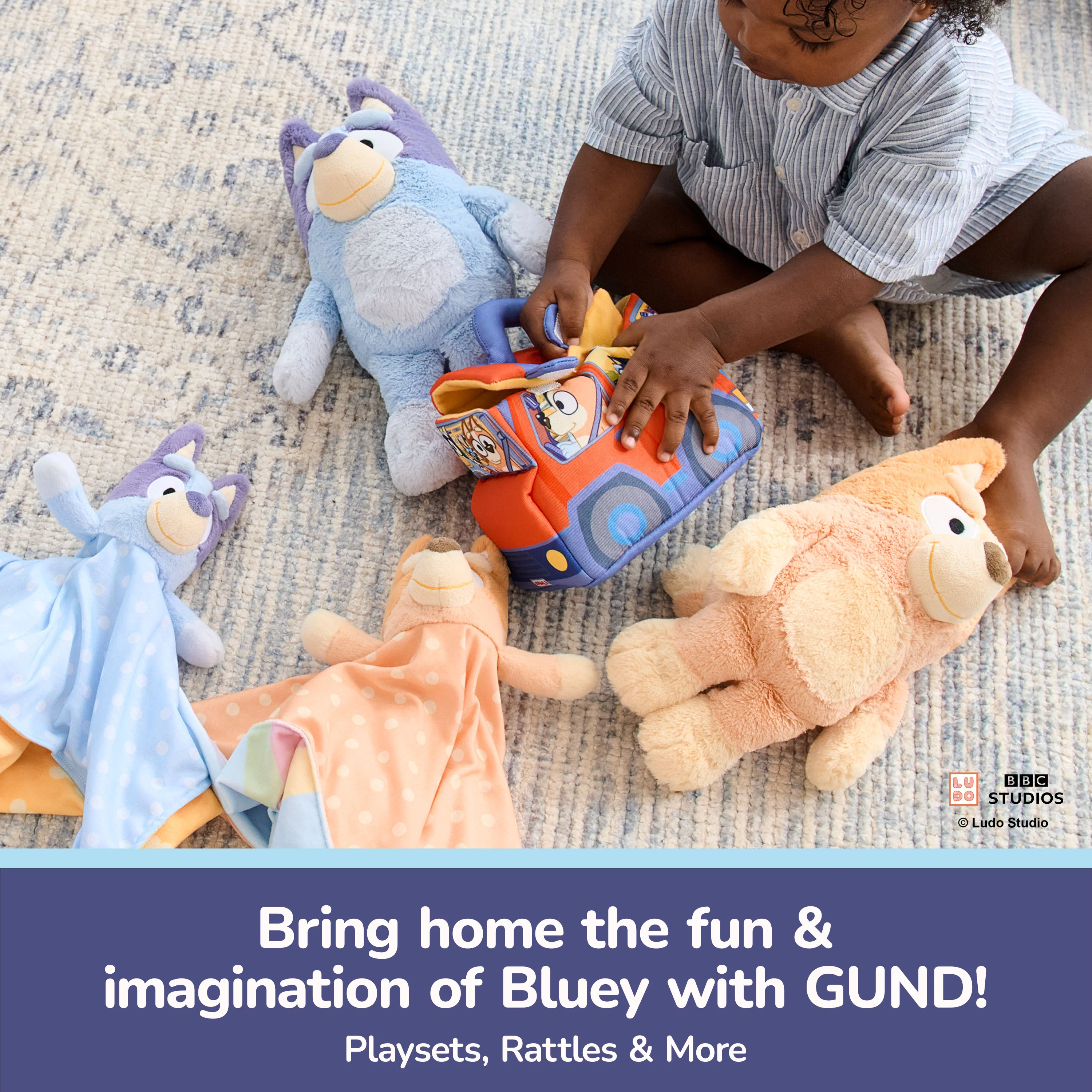 GUND Bingo Oh So Snuggly Plush - 12.5” - Image 7