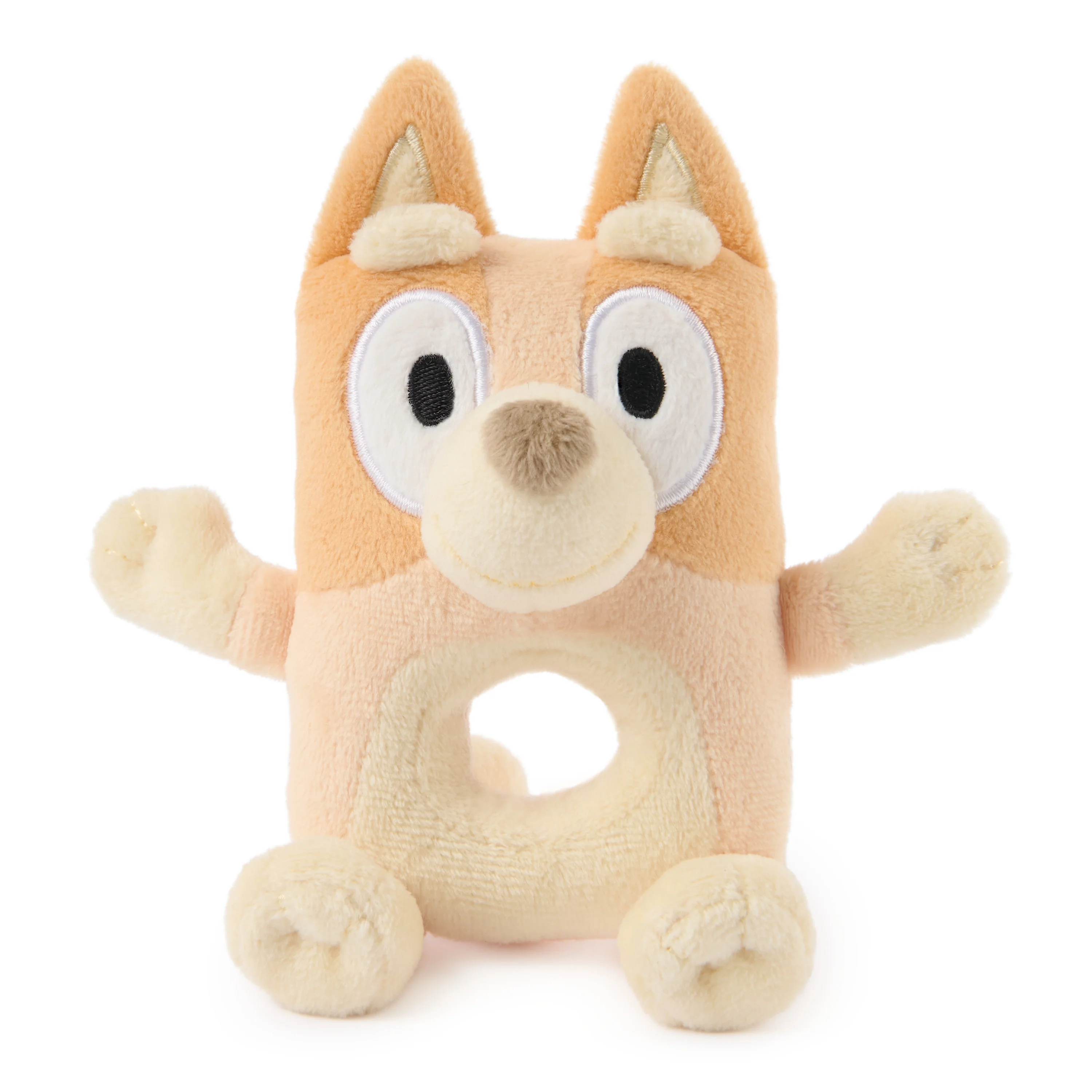 GUND Bingo Plush Ring Rattle - 6”