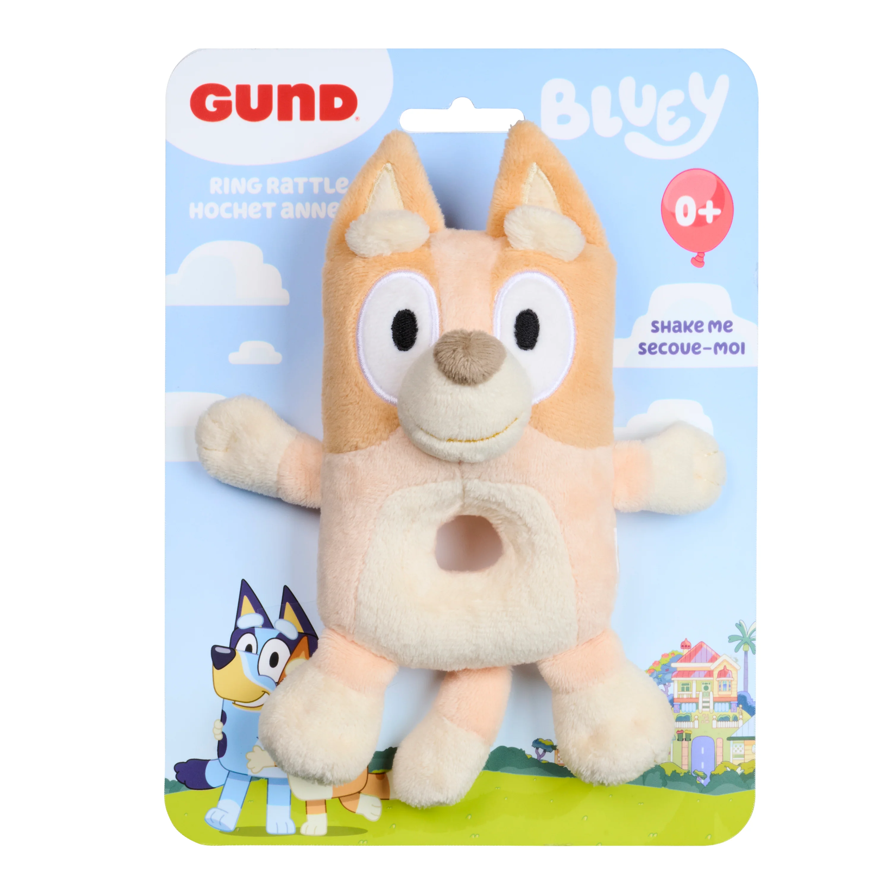 GUND Bingo Plush Ring Rattle - 6” - Image 10