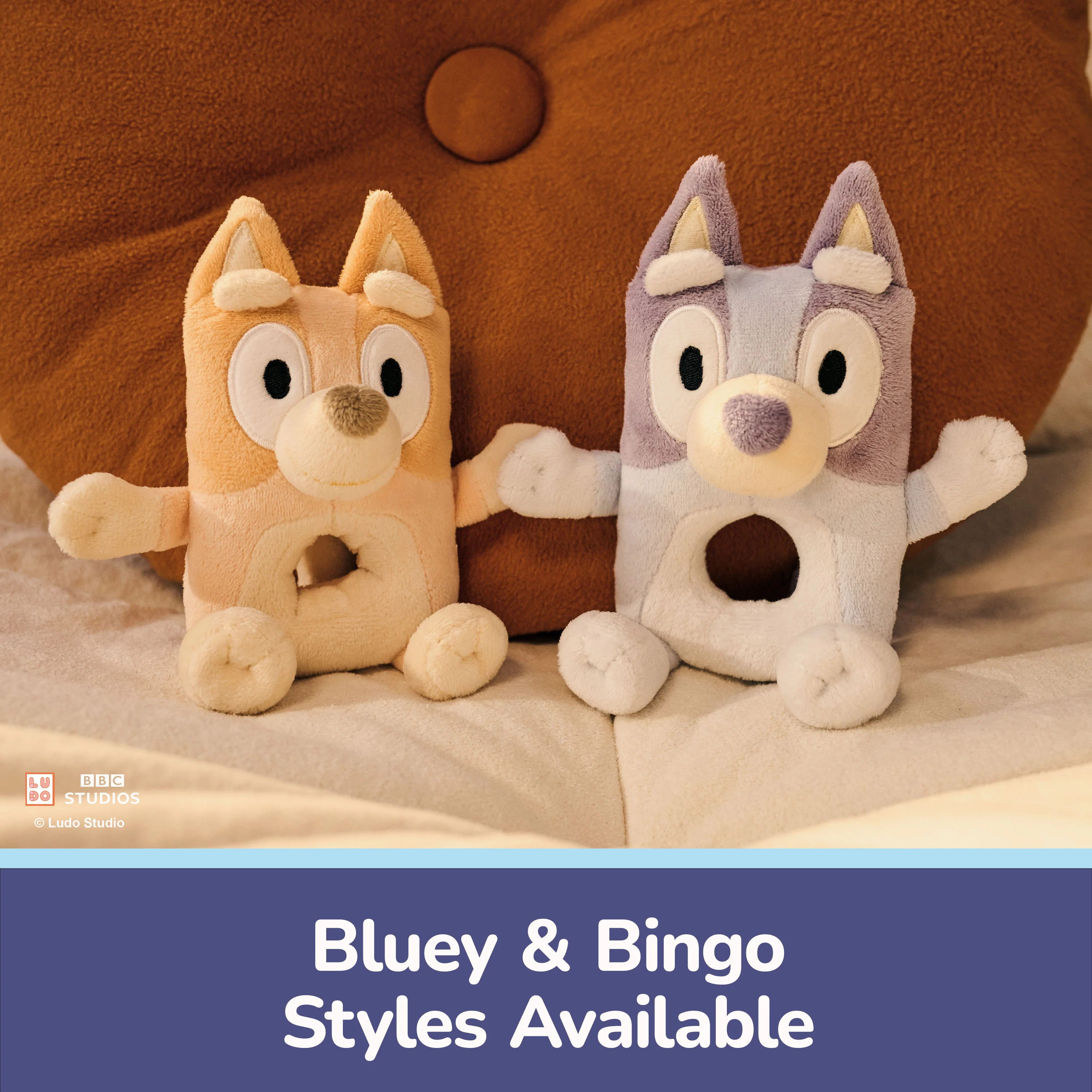 GUND Bingo Plush Ring Rattle - 6” - Image 6