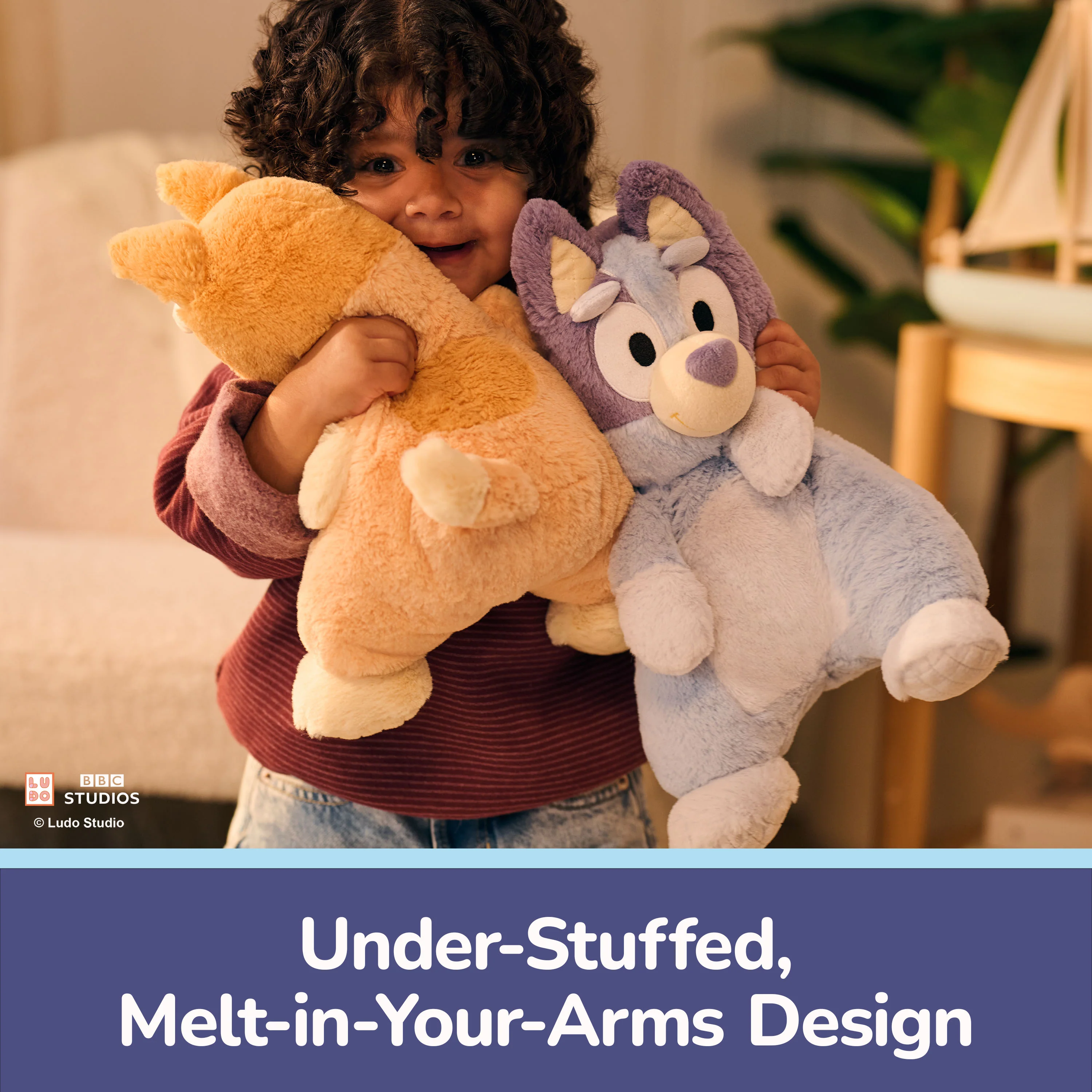 GUND Bluey Oh So Snuggly Plush - 12.5” - Image 3