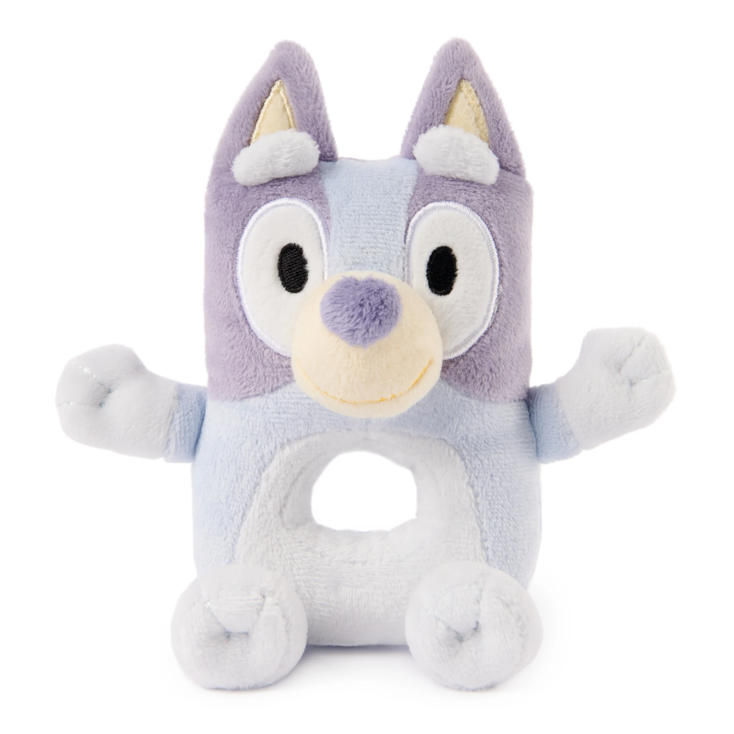 GUND Bluey Plush Ring Rattle - 6”