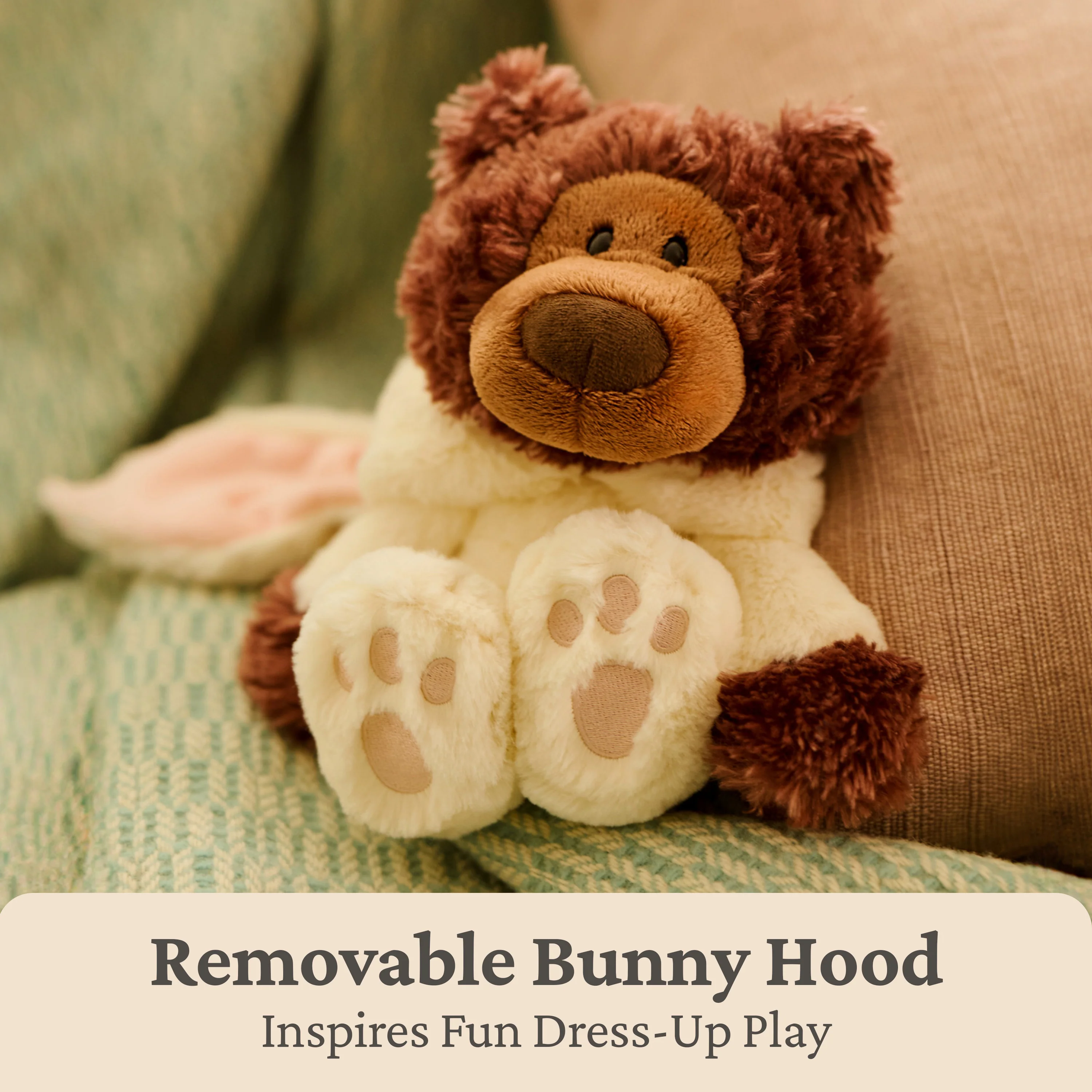GUND Philbin Bunny Teddy Bear Plush - 10” - Image 5