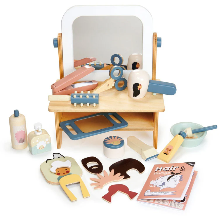 Wooden Hair Salon Set - Image 4