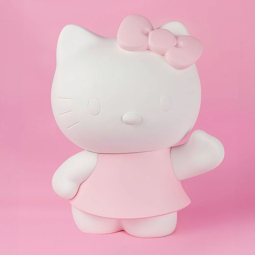 Hello Kitty Figure in Pink Robe - 10.6" - Image 4