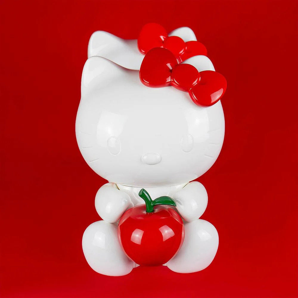 Hello Kitty Figure with Red Apple - 10.2" - Image 2