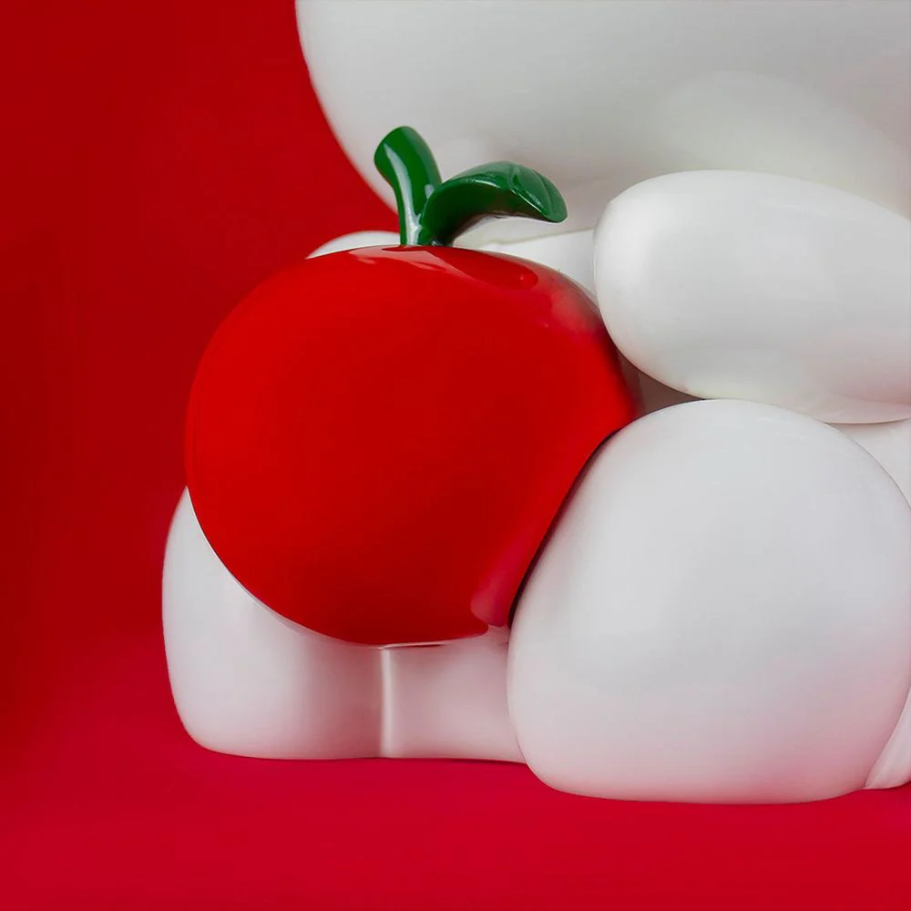 Hello Kitty Figure with Red Apple - 10.2" - Image 3
