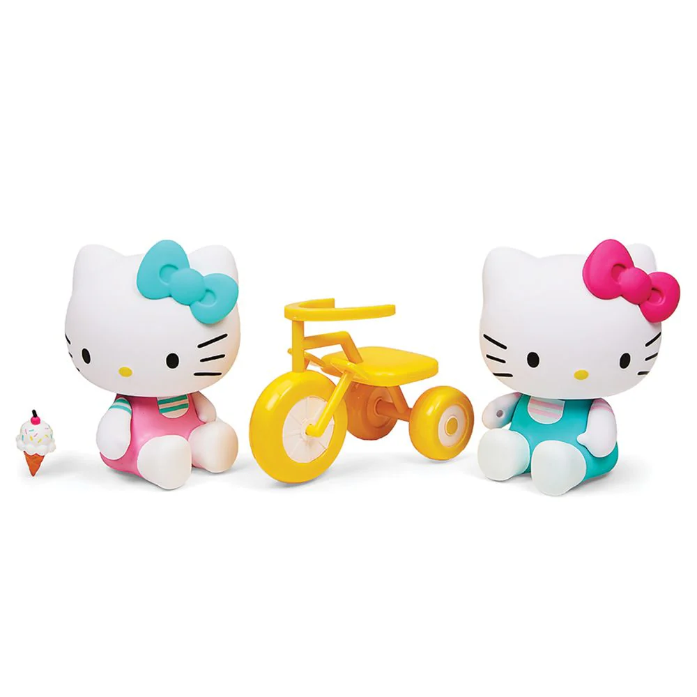 Hello Kitty Tricycle And Ice Cream Theme Vinyl Figures - Image 3