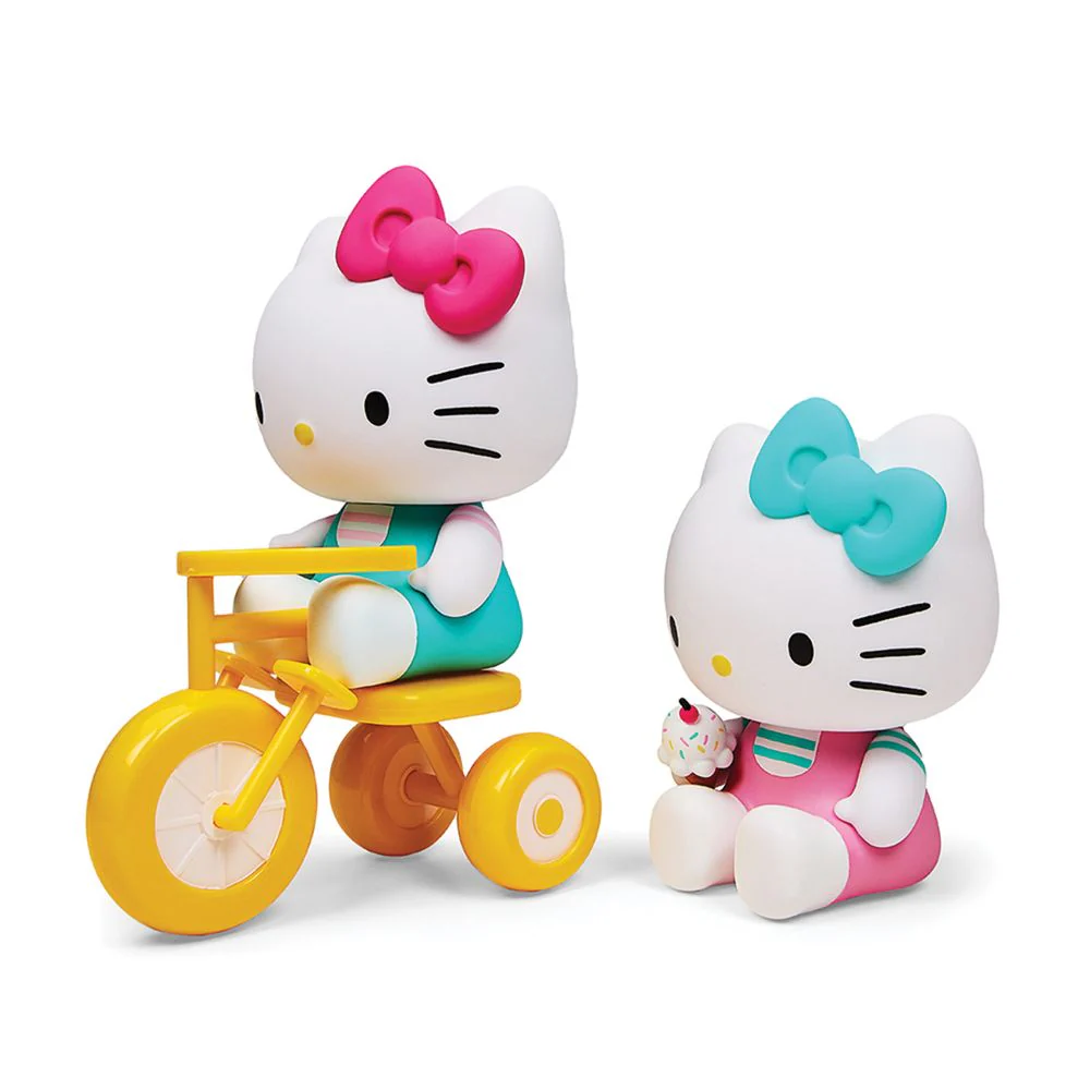 Hello Kitty Tricycle And Ice Cream Theme Vinyl Figures - Image 6
