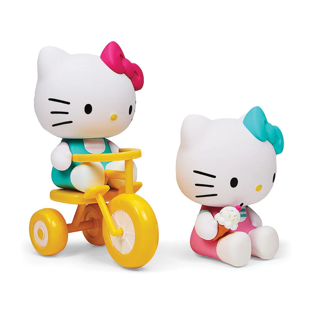 Hello Kitty Tricycle And Ice Cream Theme Vinyl Figures - Image 8