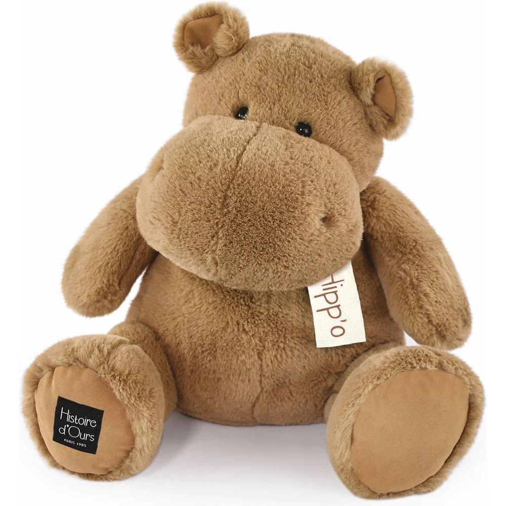 Hippo Plush - Chocolate Brown