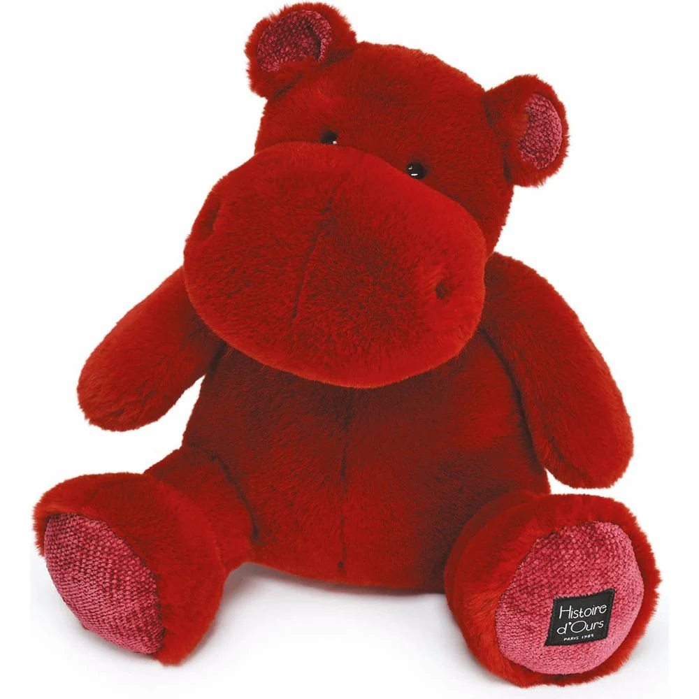 Hippo Plush - Cranberry