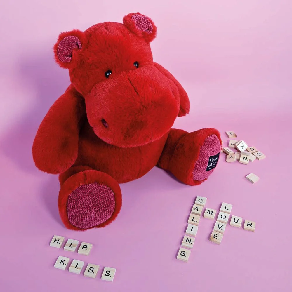 Hippo Plush - Cranberry - Image 2