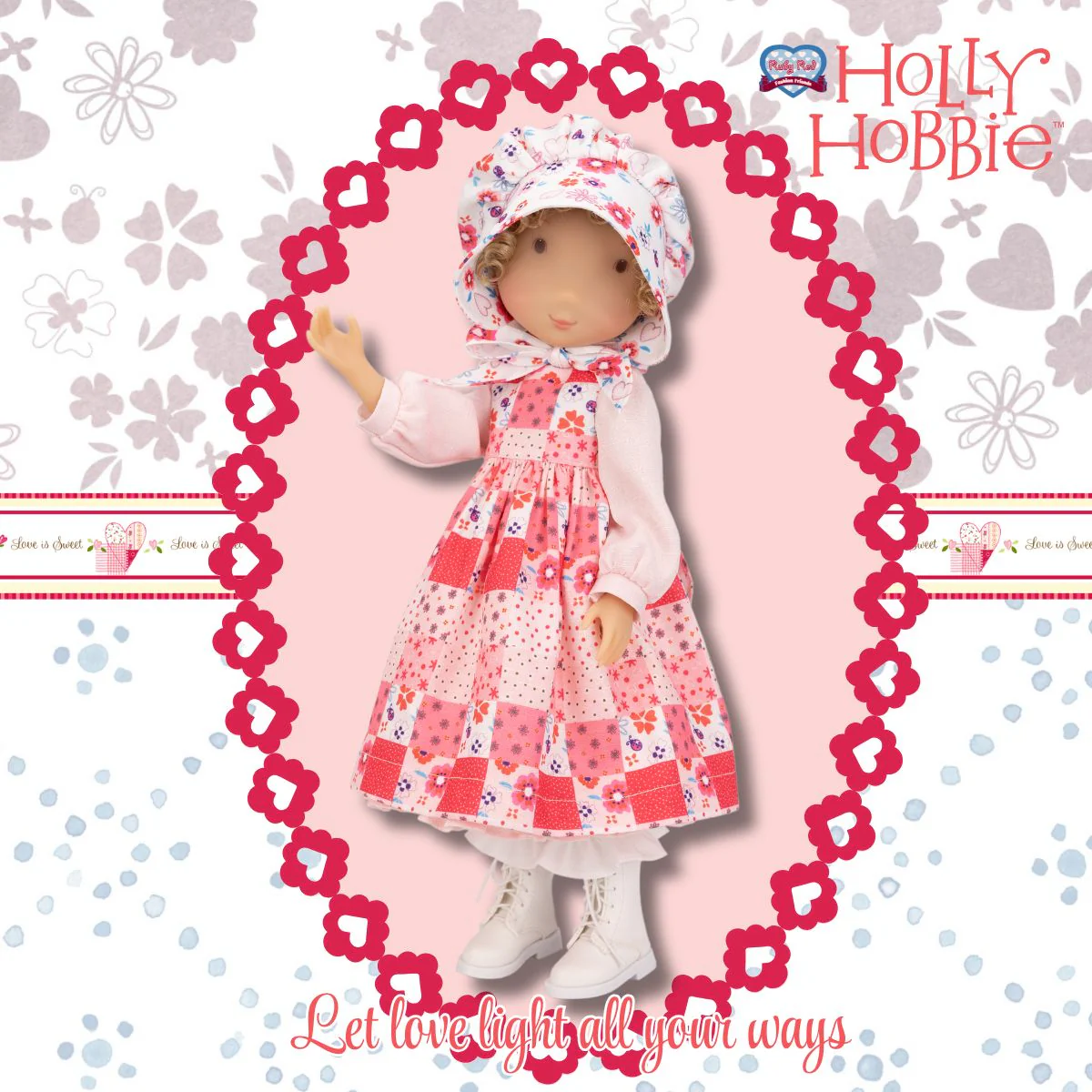 Holly Hobbie - Pink Girl Dollset - Image 2