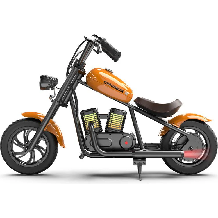 Hyper Gogo Challenger 12 Plus Kids Motorcycle - Orange - Image 5