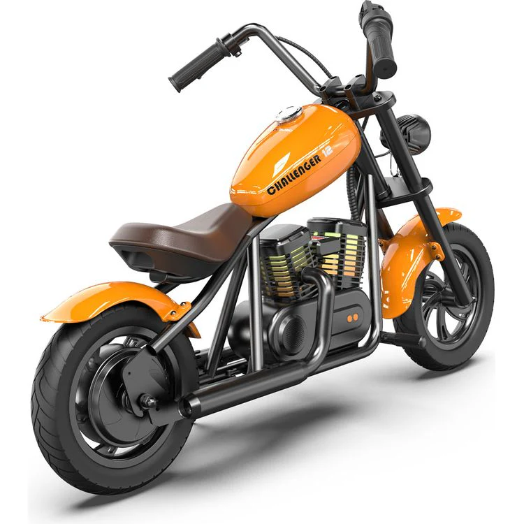 Hyper Gogo Challenger 12 Plus Kids Motorcycle - Orange - Image 7