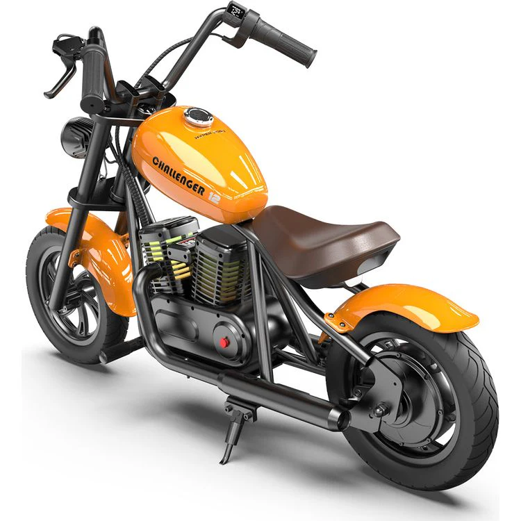 Hyper Gogo Challenger 12 Plus Kids Motorcycle - Orange - Image 8