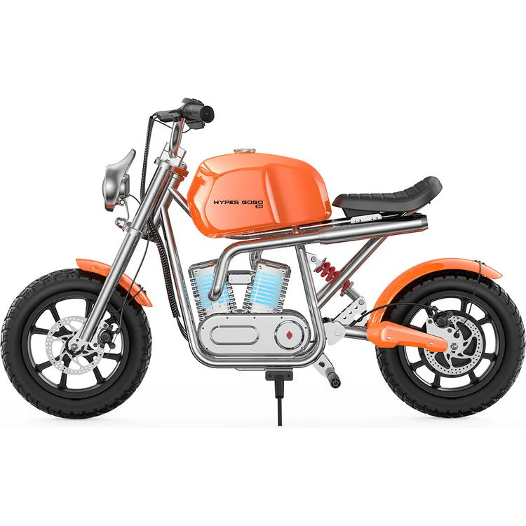 Hyper Gogo S9 Pro Kids Motorcycle - Orange - Image 5