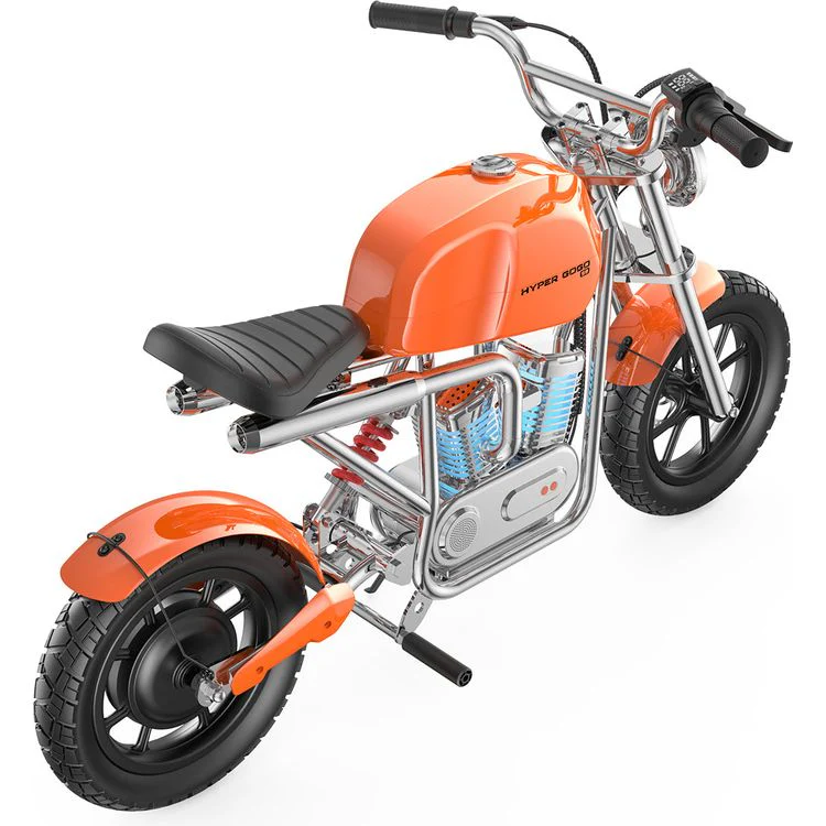 Hyper Gogo S9 Pro Kids Motorcycle - Orange - Image 7