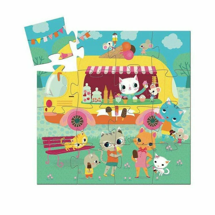 Ice Cream Truck Mini Jigsaw Puzzle - Image 2