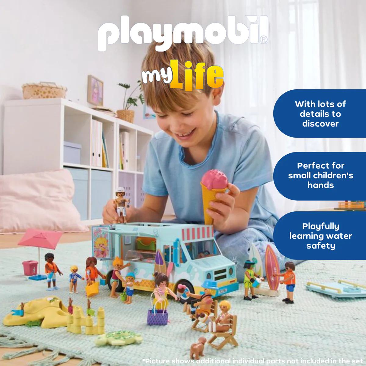 Ice Cream Truck with Surf Shop Playset - Image 2
