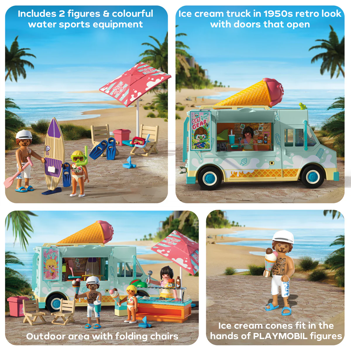 Ice Cream Truck with Surf Shop Playset - Image 5