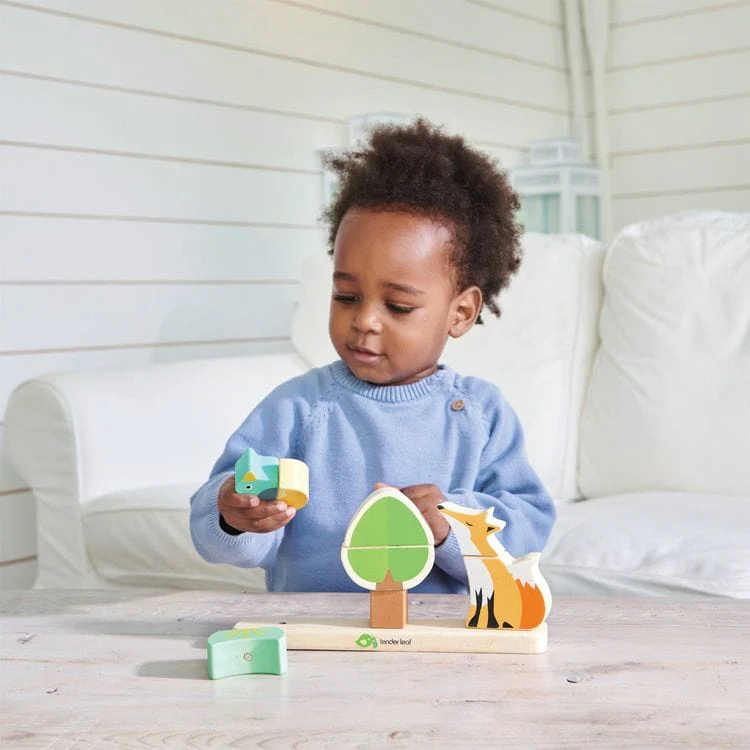Infant Blocks Collection of Wood Toys - Image 2