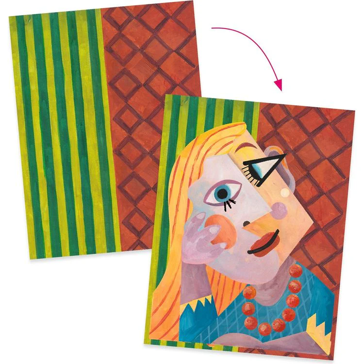 Inspired By Pablo Picasso - Collages and Stickers - Image 4