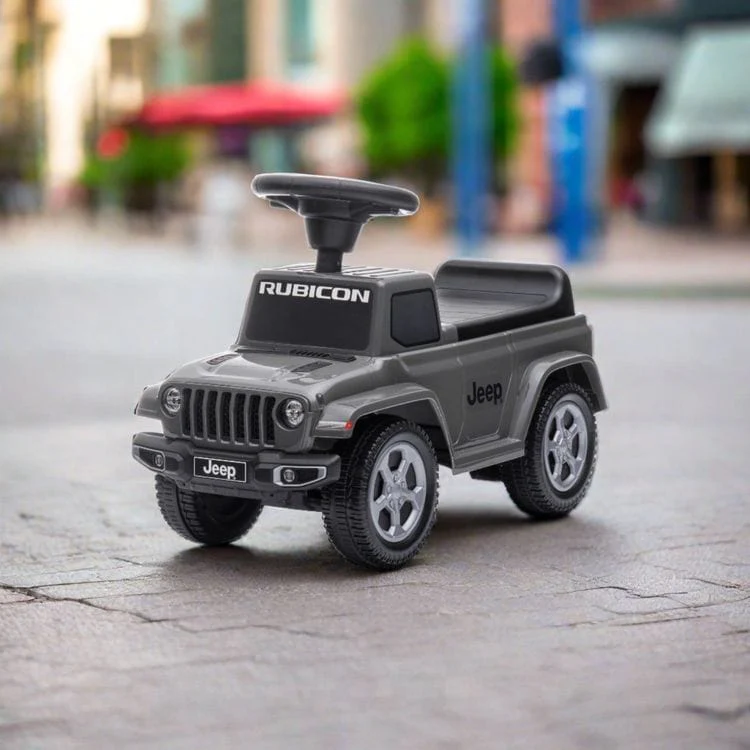 Jeep Rubicon Foot to Floor Ride On - Grey - Image 6