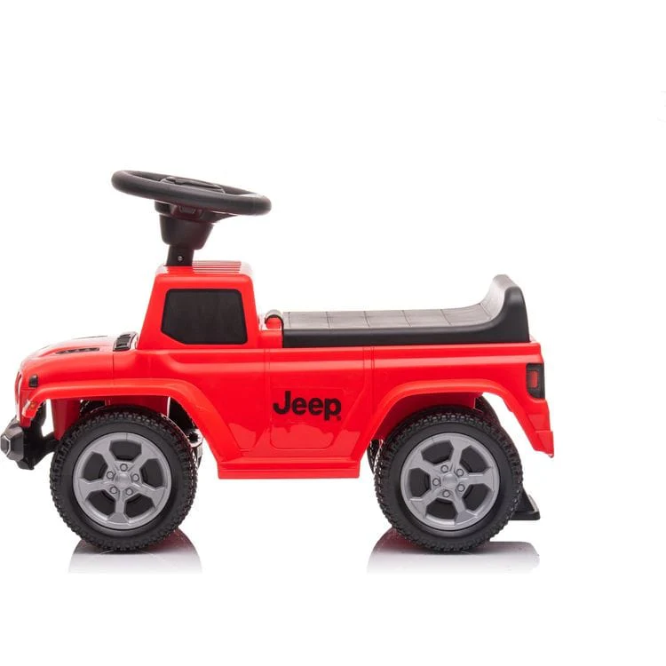 Jeep Rubicon Foot to Floor Ride On - Red - Image 4