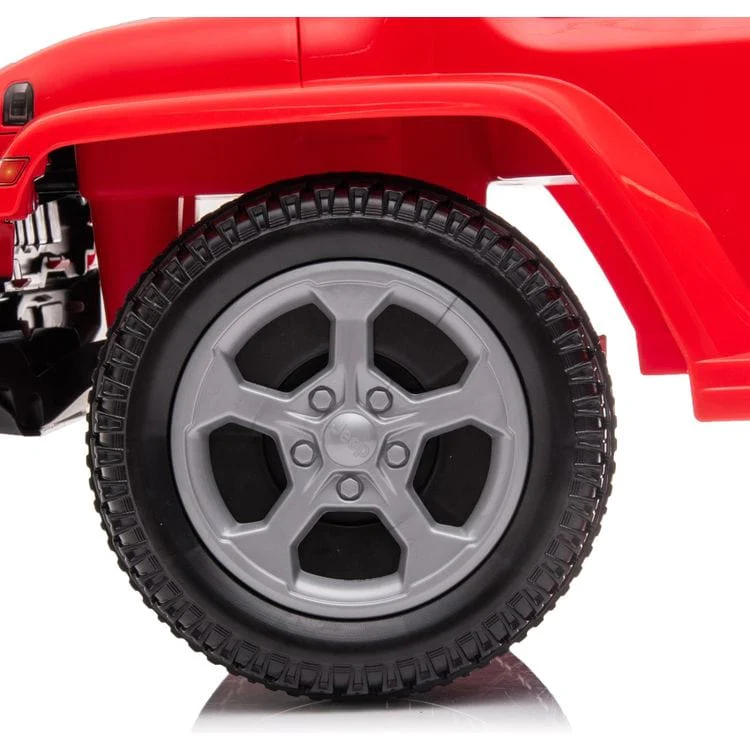 Jeep Rubicon Foot to Floor Ride On - Red - Image 6