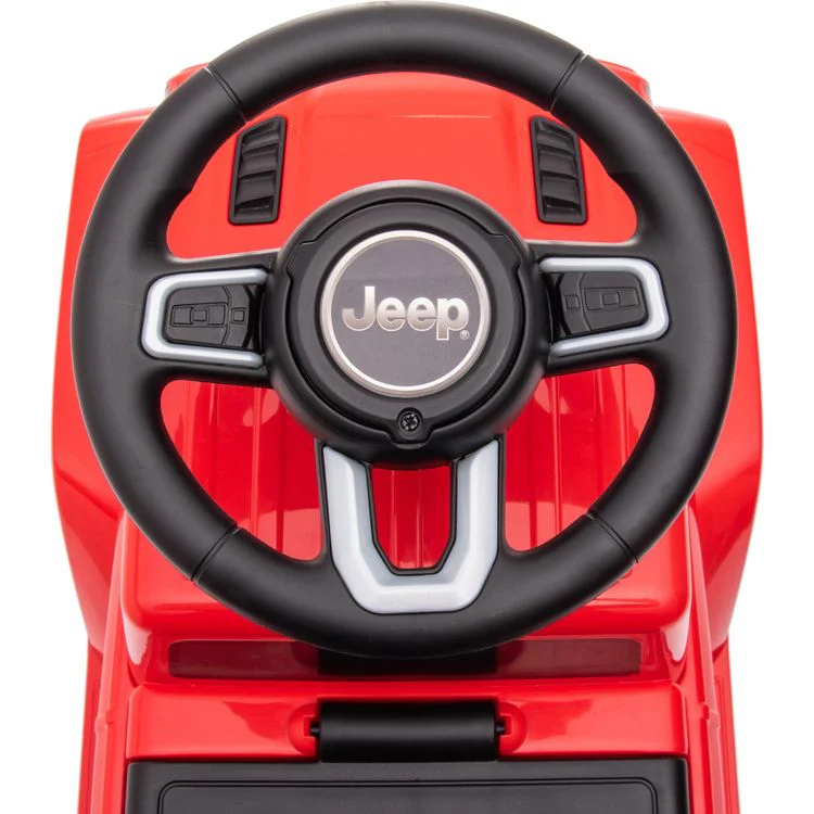 Jeep Rubicon Foot to Floor Ride On - Red - Image 8