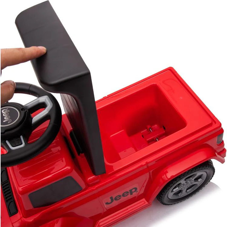 Jeep Rubicon Foot to Floor Ride On - Red - Image 9