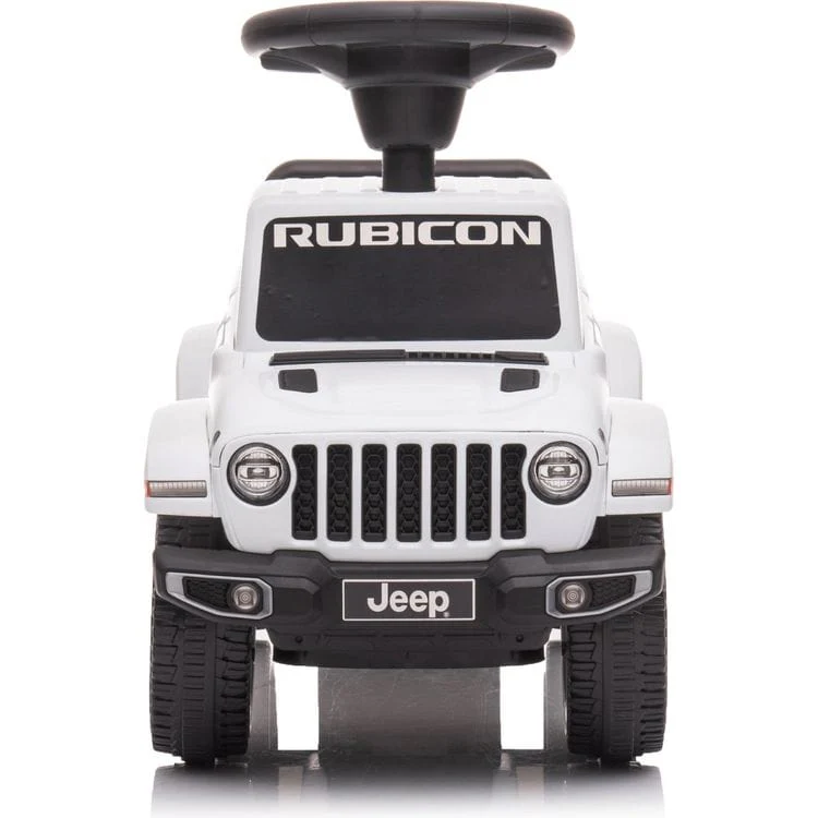Jeep Rubicon Foot to Floor Ride On - White - Image 6