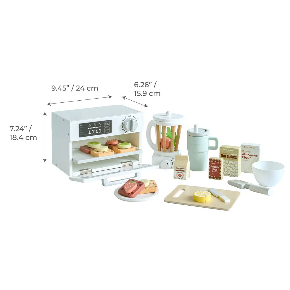 Jolly Pals Wooden Bakery Stand with 12 Pastry Pieces - Image 8