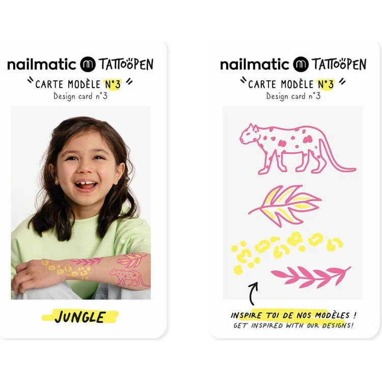 Jungle Tattoo Pen Set for Kids - Image 5