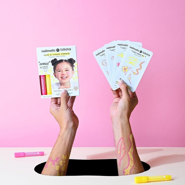 Jungle Tattoo Pen Set for Kids - Image 9