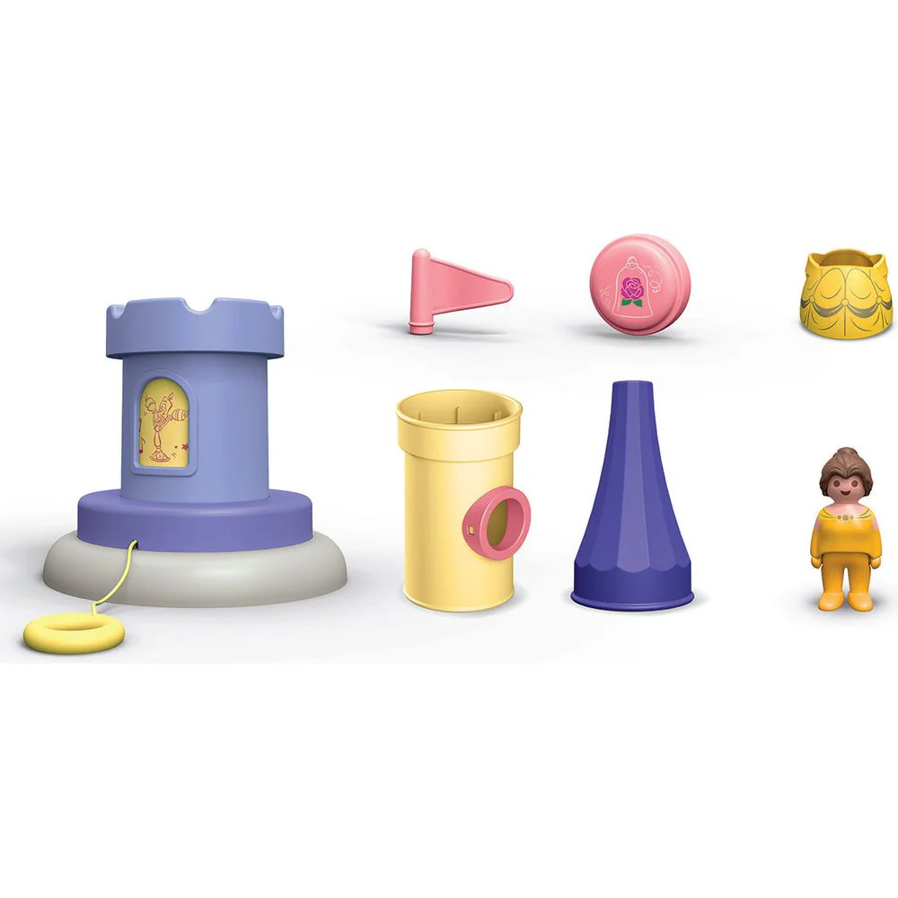 Playmobil Junior & Disney: Belle's Play Tower with Sound Playset - Image 6