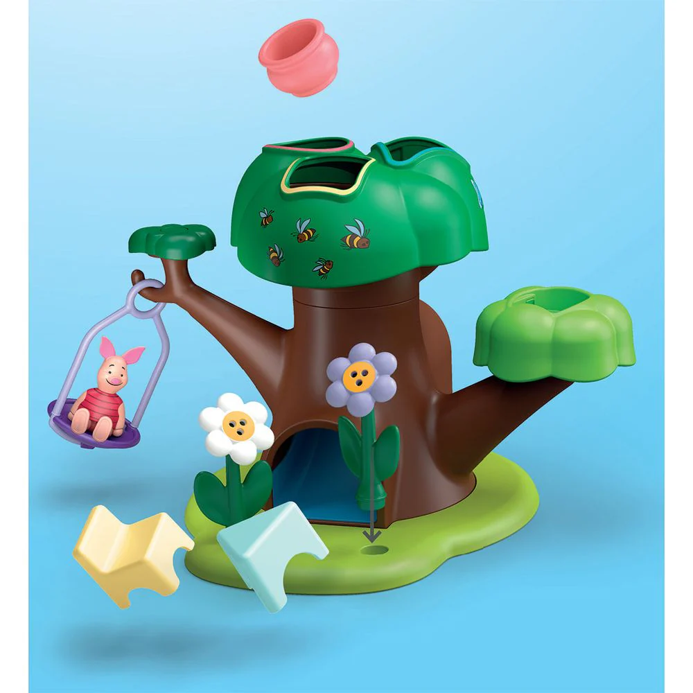 Playmobil Junior & Disney: Winnie the Pooh's & Piglet's Tree House Playset - Image 4
